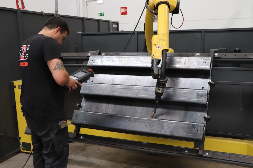 As pessoas e a eficiencia da soldadura robotizada