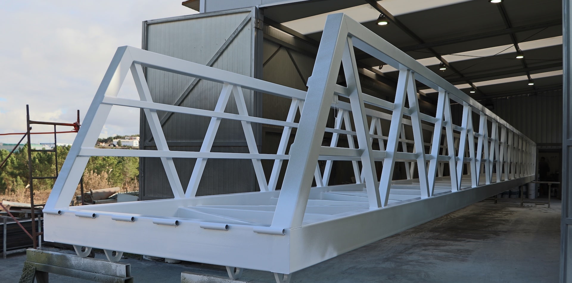 Fabrico de Estruturas Metálicas A Ponte que Nasceu na M2C