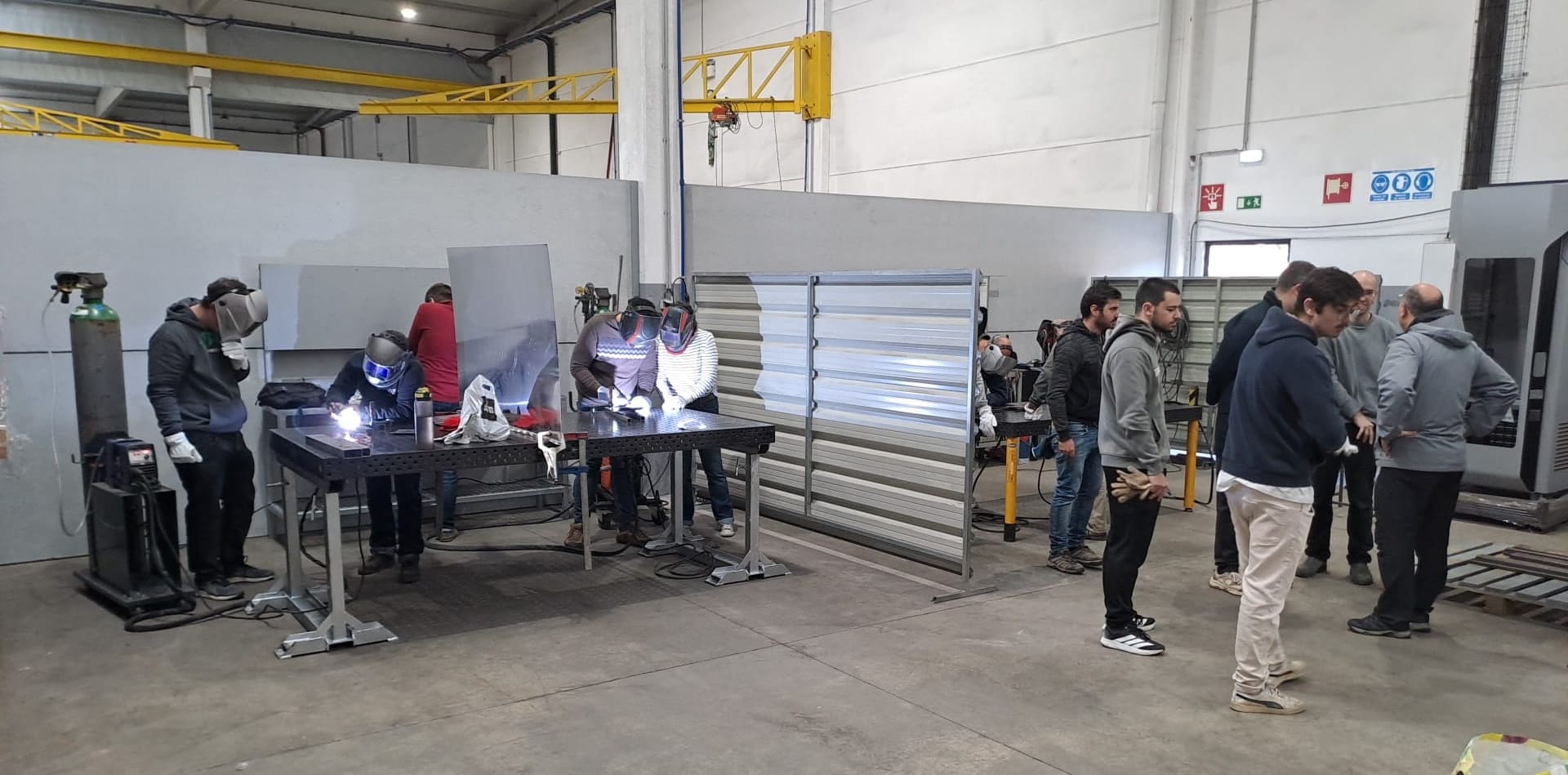 M2C recebe equipa do Lab Aberto para workshop de soldadura TIG:MIG