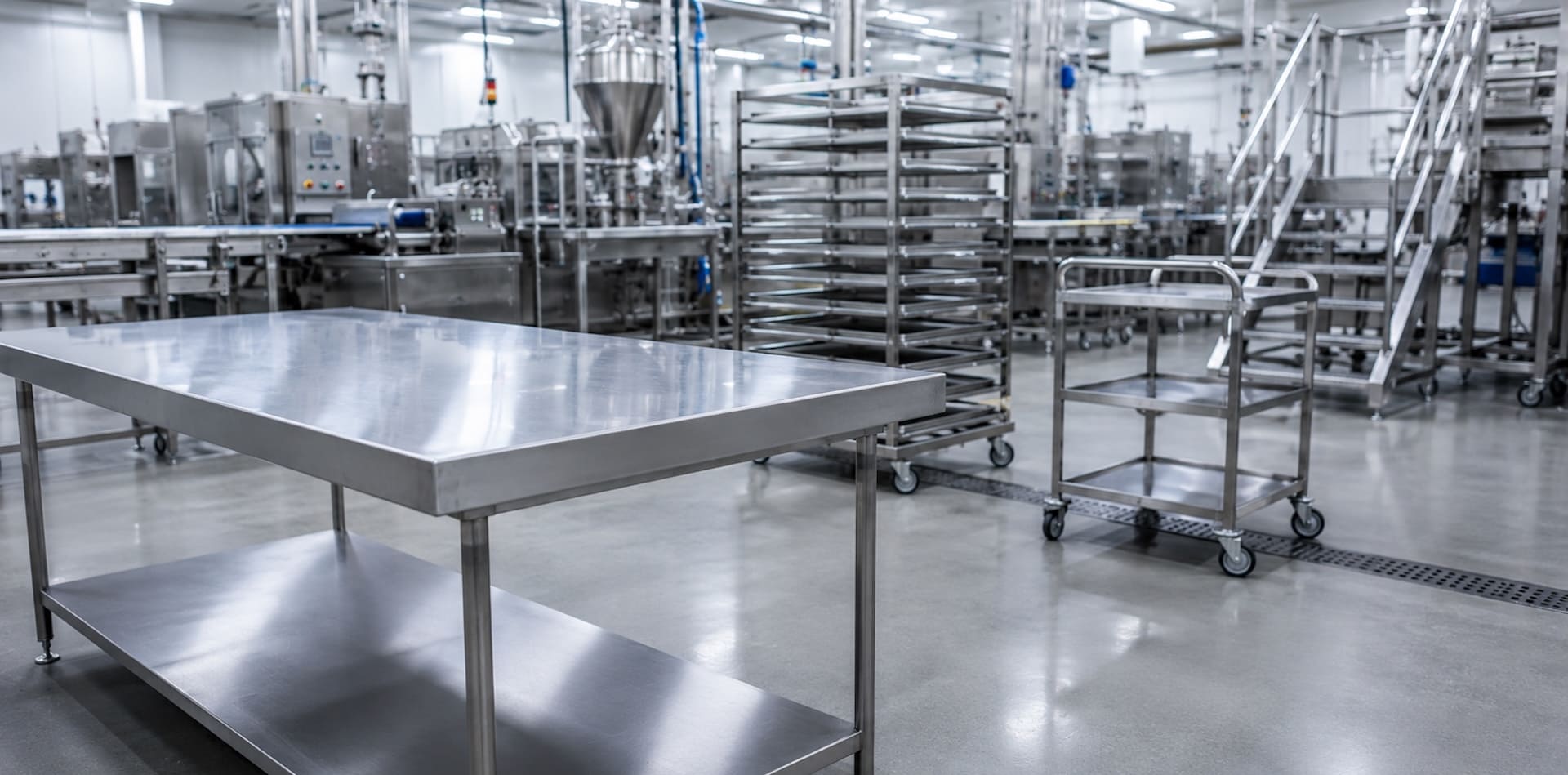 Produção Metalomecânica para a Indústria Alimentar muito para além das máquinas de produção
