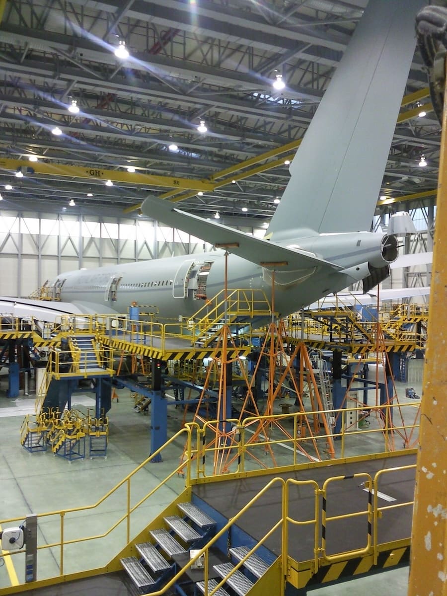fabrico de estruturas de apoio à aeronautica