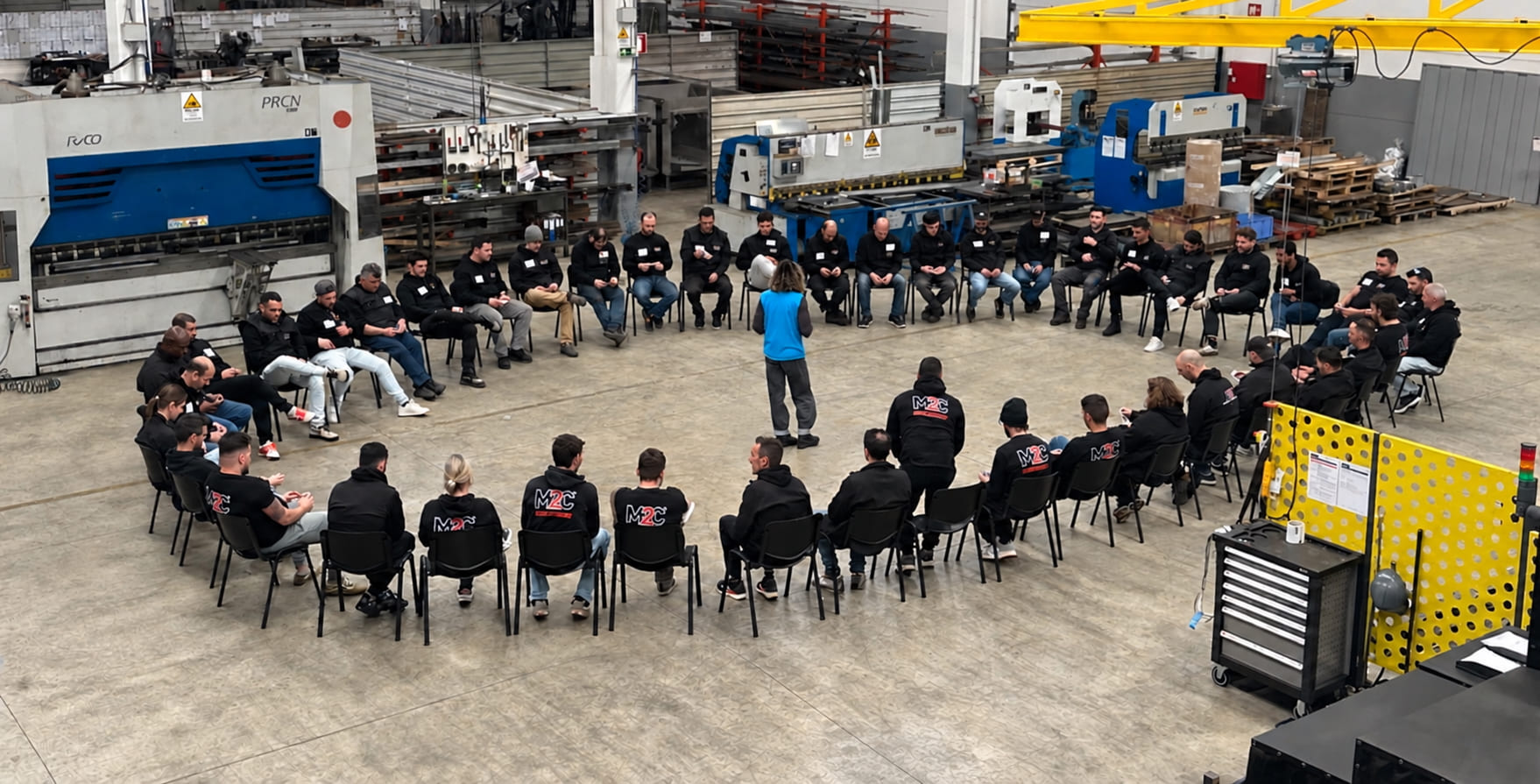 Equipa M2C® experiência e formação para os desafios da metalomecânica em 2026